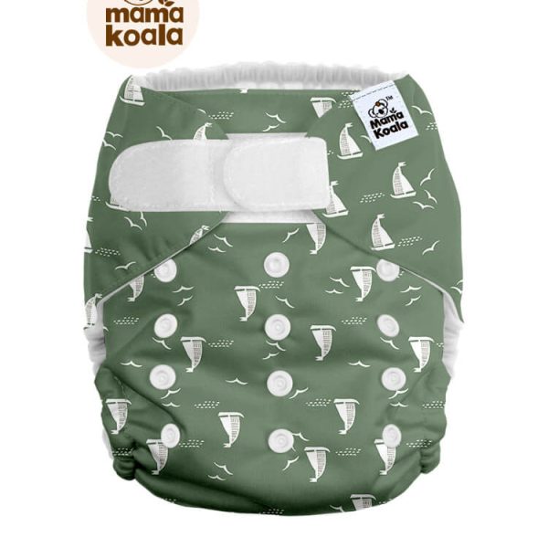 Mama Koala zsebes pelenka 2.0 - Vitorlások (tépőzáras)