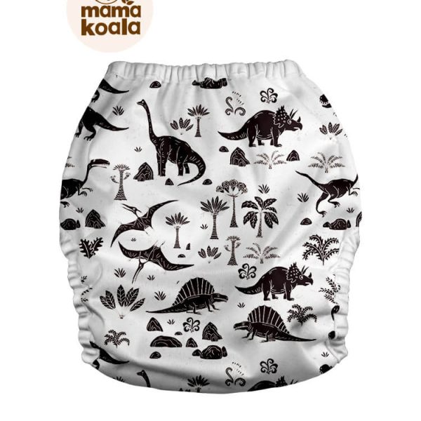 Mama Koala mosható pelenka külső (8-18 kg) - Dinoszauruszok (patentos)