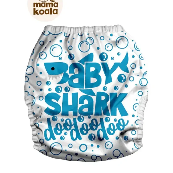 Mama Koala mosható pelenka külső (8-18 kg) - Baby Shark
