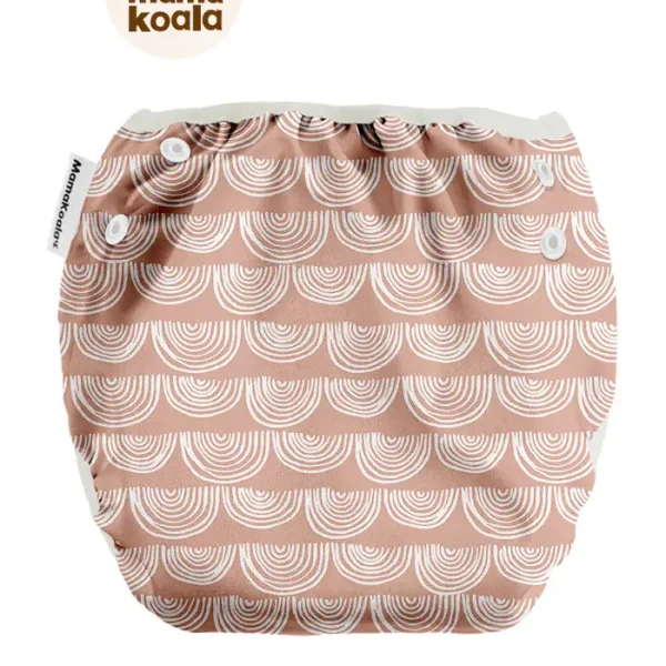 Mama Koala úszópelenka- Barna pikkelyek (M-es méret)