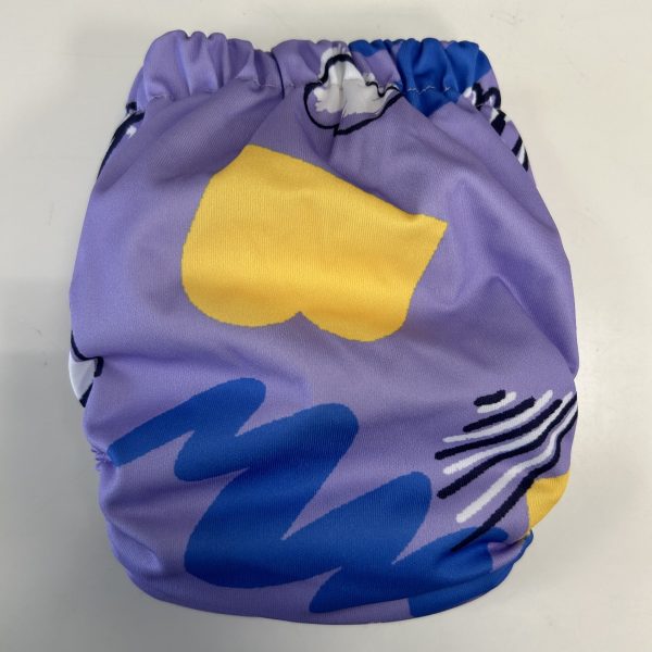 Bambino Mio all in one pelenka - Lila mintás