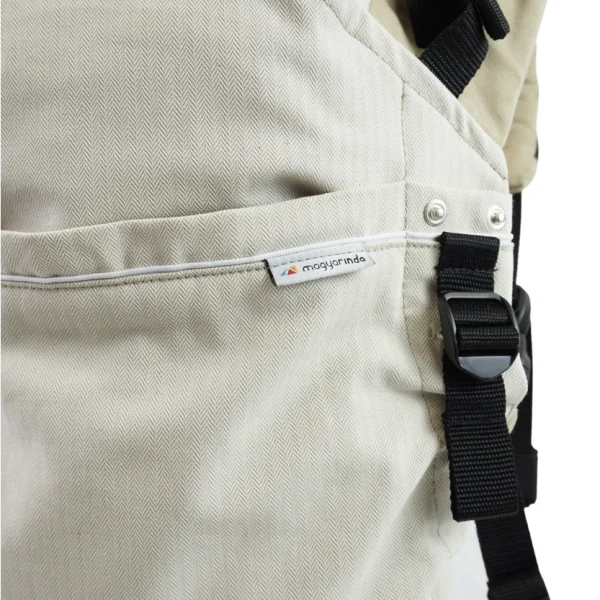 Magyarinda® Klasszik Pro Kalandor csatos babahordozó - Aloe