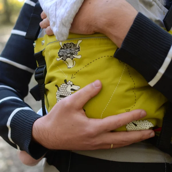 Magyarinda® Klasszik Pro Kalandor csatos babahordozó - Barifa