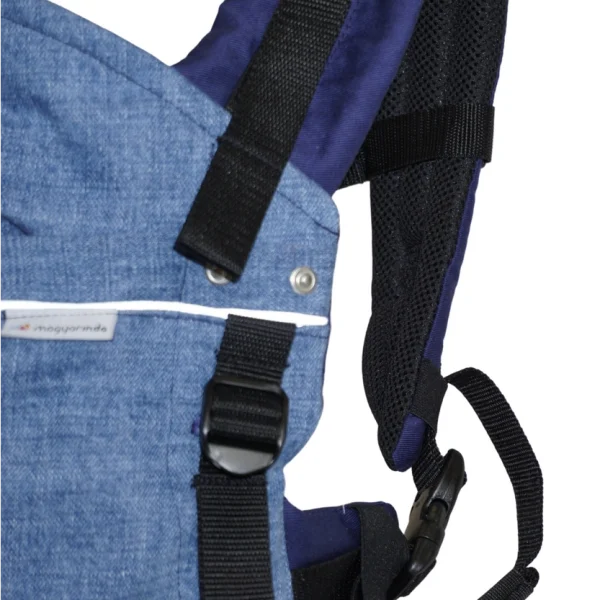 Magyarinda® Klasszik Pro Kalandor csatos babahordozó - Jeans