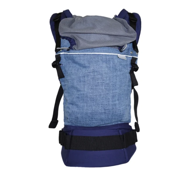 Magyarinda® Klasszik Pro Kalandor csatos babahordozó - Jeans