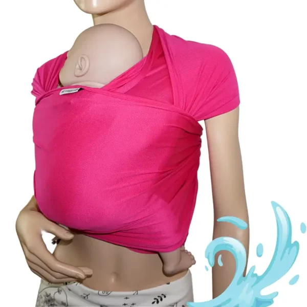 Magyarinda® fürdős hordozókendő - Pink
