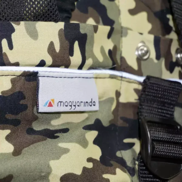 Magyarinda® Klasszik Pro Kalandor csatos babahordozó - Military
