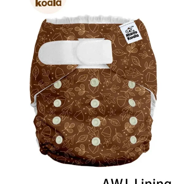 Mama Koala AWJ belsejű zsebes pelenka 3.0 - Őszi erdő