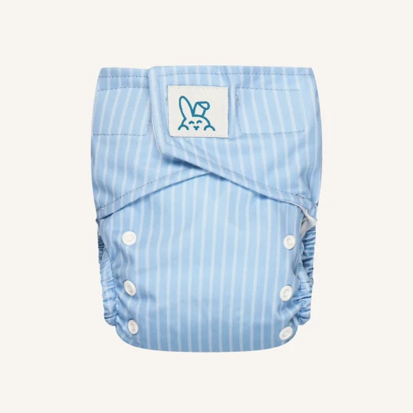 Bambinex aio onesize pelenka - csíkos (clear sky-ice water)
