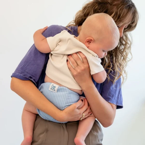 Bambinex aio onesize pelenka - csíkos (clear sky-ice water)