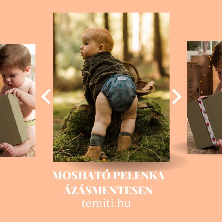 Mosható pelenka ázásmentesen