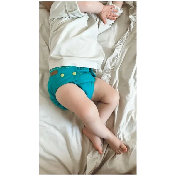 Puppi gyapjú pelenkakülső Os+ - Amazonite