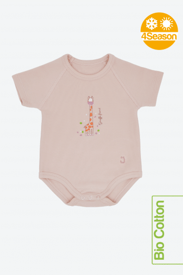 J Bimbi egyméretes body – 4 évszakos zsiráf body kép